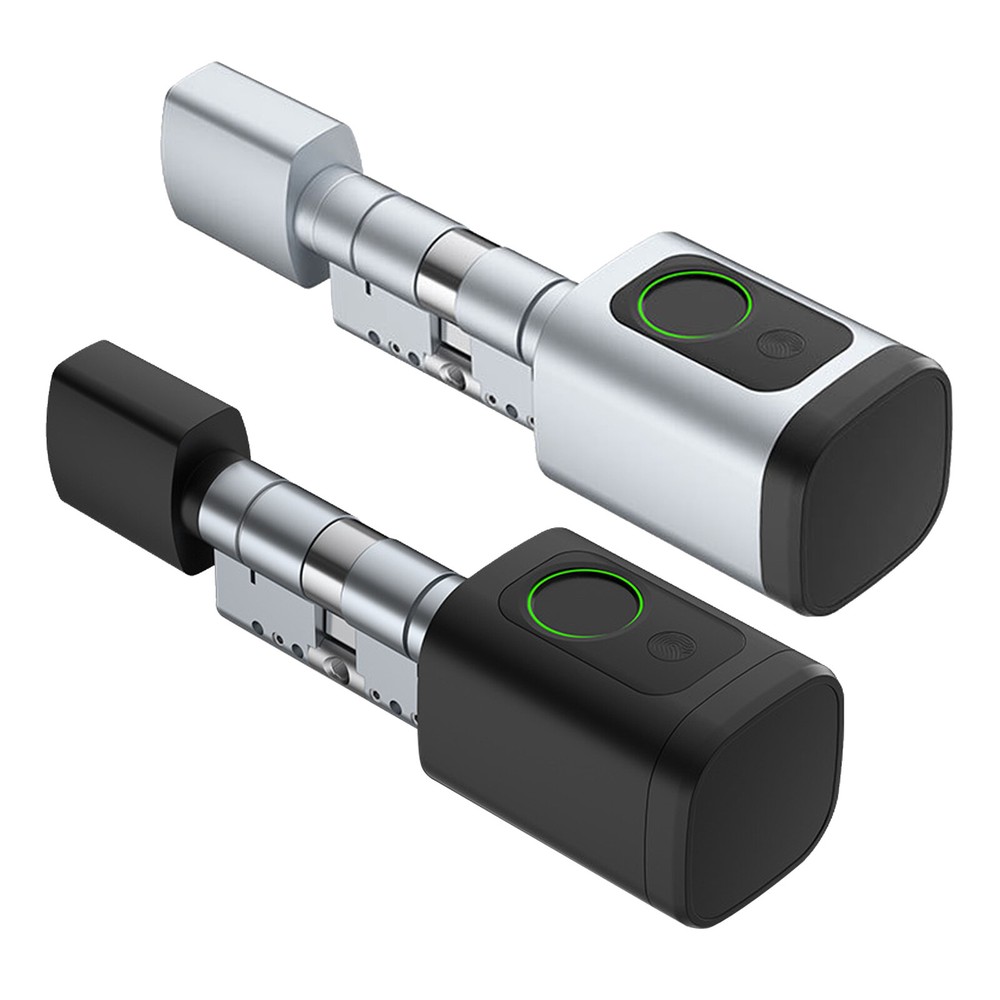 Keyless Smart Door Lock Cylinder Finger prints Tuya Remote Control Smart Lock