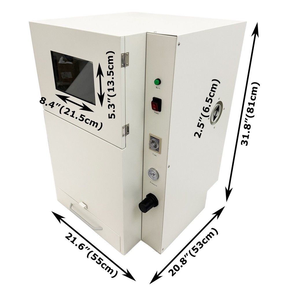 110V 100W Automatic Sandblasting Machine Lab Equipment High Power Sandblaster
