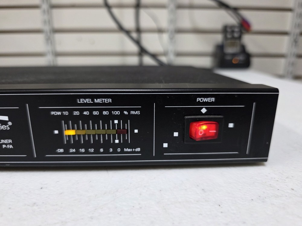 Speco Technologies P-FA Digital Tuner AM-FM W/Remote TESTED & WORKING