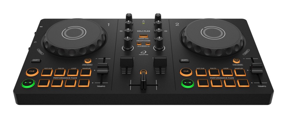 DDJ-FLX2: ​Compact 2-Channel DJ controller - AlphaTheta