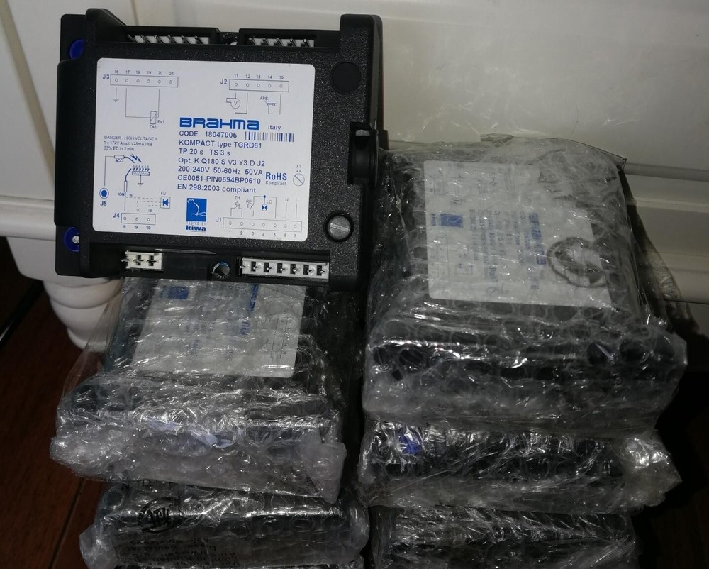 1pc NEW TGRD61 Control Box Combustion Program #V1NK CH