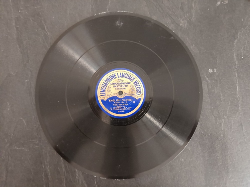 Linguaphone - Gramophone - Language Course - No. 13-14 - English - CAF
