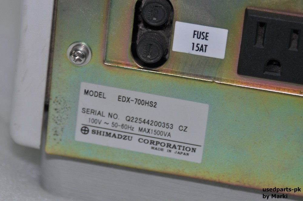 SHIMADZU EDX-700HS2 Dispersive X-ray Fluorescence Spectrometers