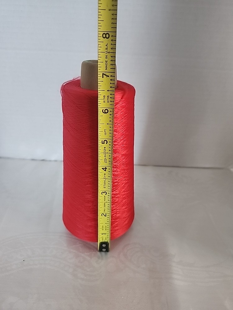 Vintage Atlantic Yard Red, cotton thread