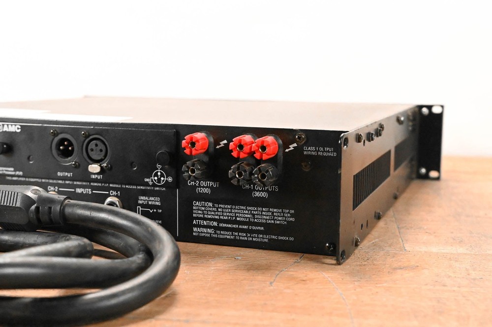 Crown Macro-Tech 36x12 2-Channel Power Amplifier CG01VRZ