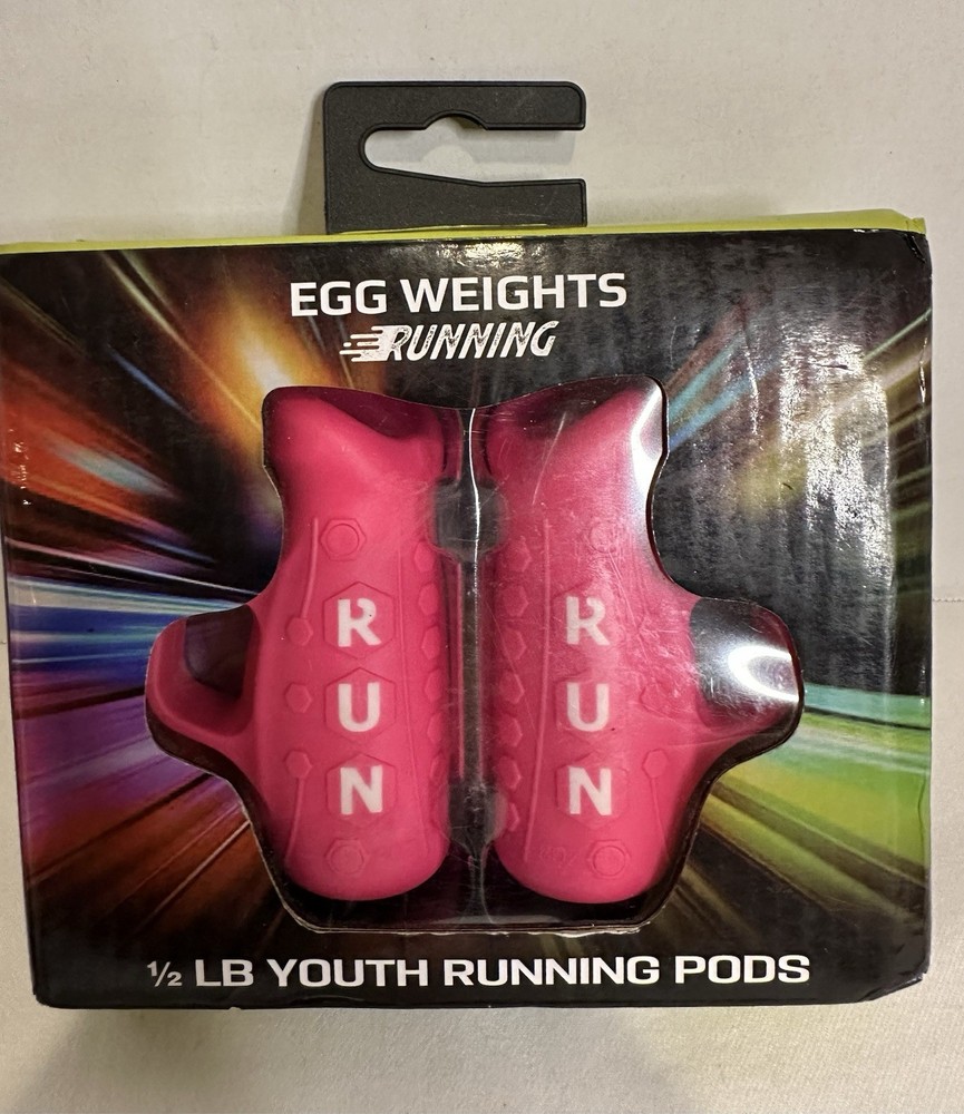 Cardio Max 2-pack Set Egg Weights GO Pod.   1/2-lb Youth Weights