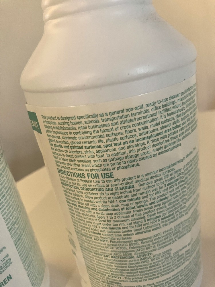 Ecolab TB Disinfectant Cleaner Ready-to-Use