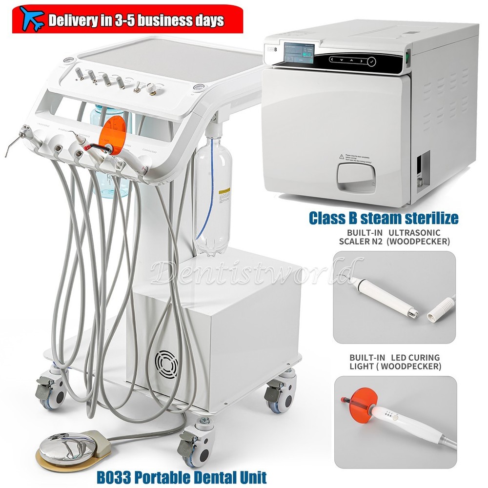Dental Delivery Unit Air Compressor/Class B steam sterilizer built-in printer