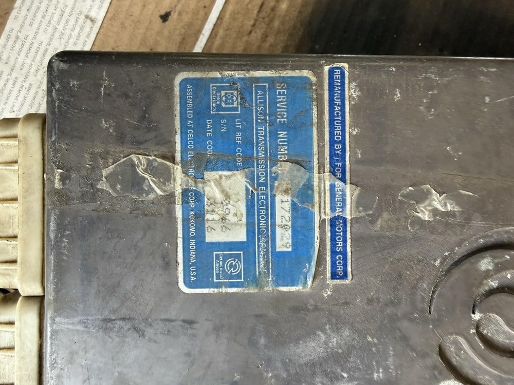 ALLISON ATEC TRANSMISSION COMPUTER 16172029