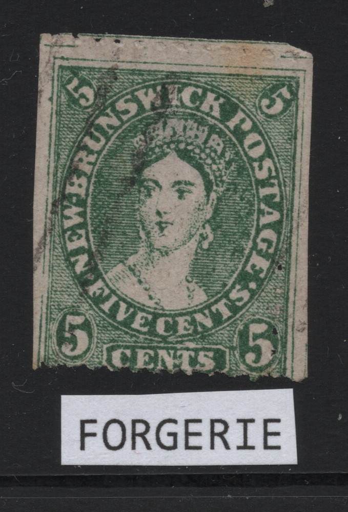 #8 New-Brunswick Canada used FORGERIE