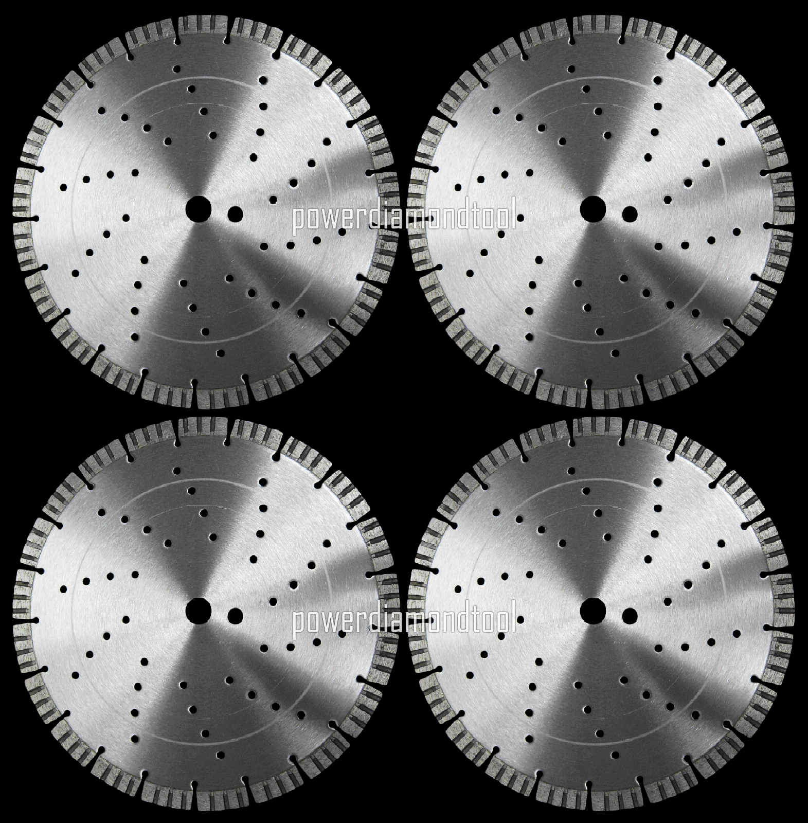 4PK-14" /16MM TURBO Concrete Granite-Stone Precast Paver Diamond Saw Blade-BEST