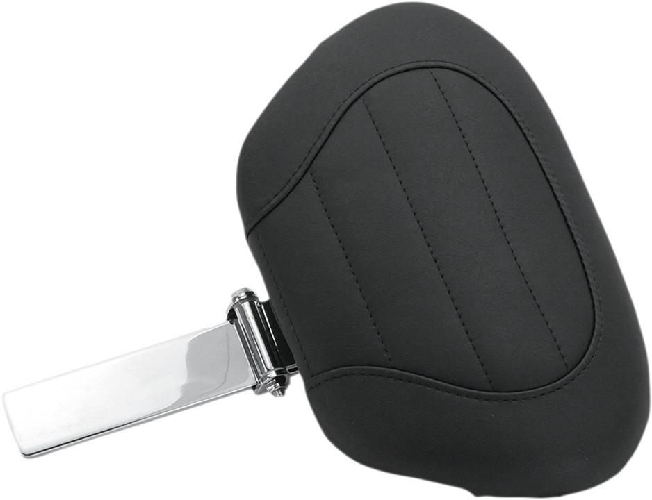 Driver Backrest Post & Pad Only Black by Mustang 79012