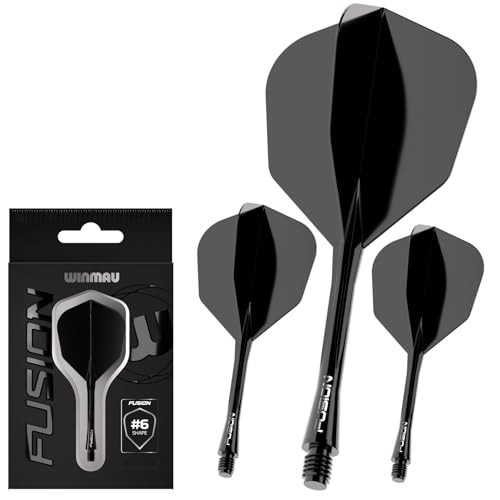 Integrated Flight & Shaft Darts System - No.6 Shape - Short, Intermediate, Mediu