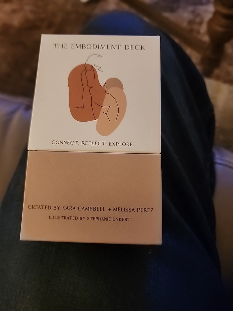 New The Embodiment Deck Connect reflect and Explore cards