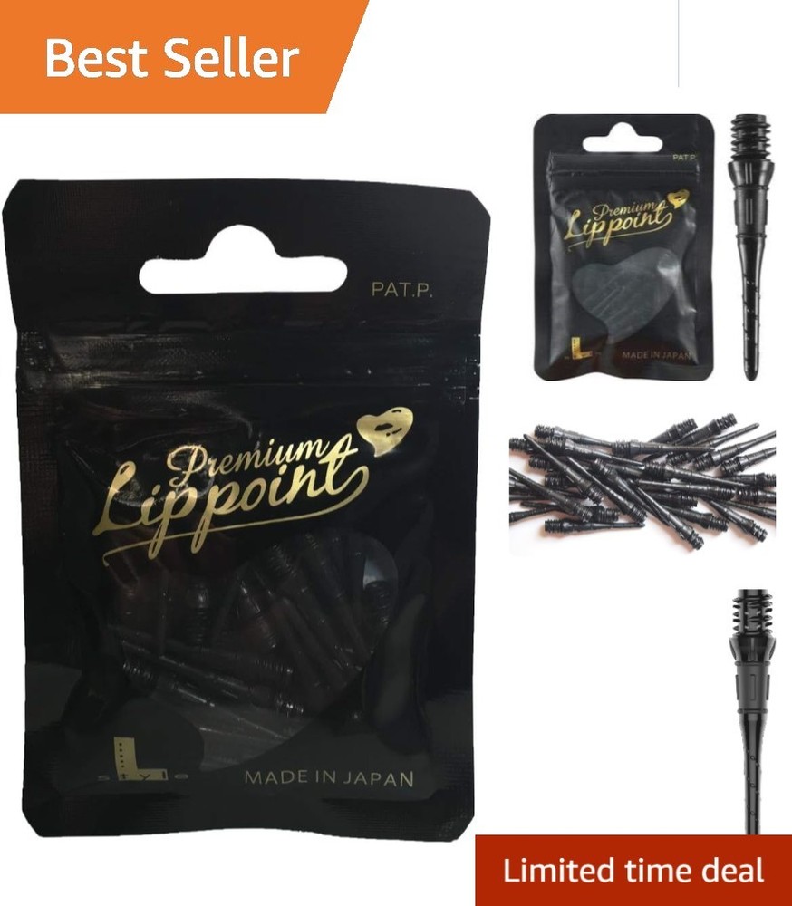 High-Performance Soft Tip Dart Points - 30 Pack, Ergonomic Design for Precision