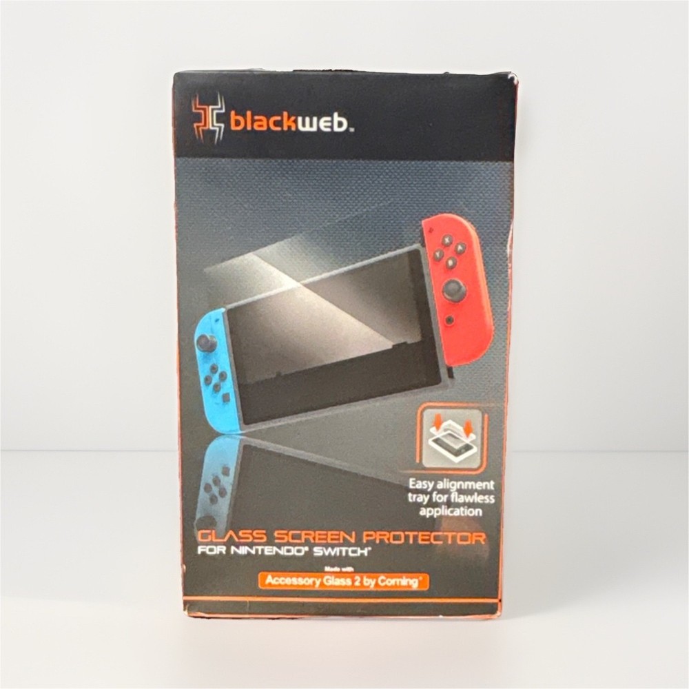 blackweb Glass Screen Protector Nintendo Switch Accessory Glass 2 by Corning 9H