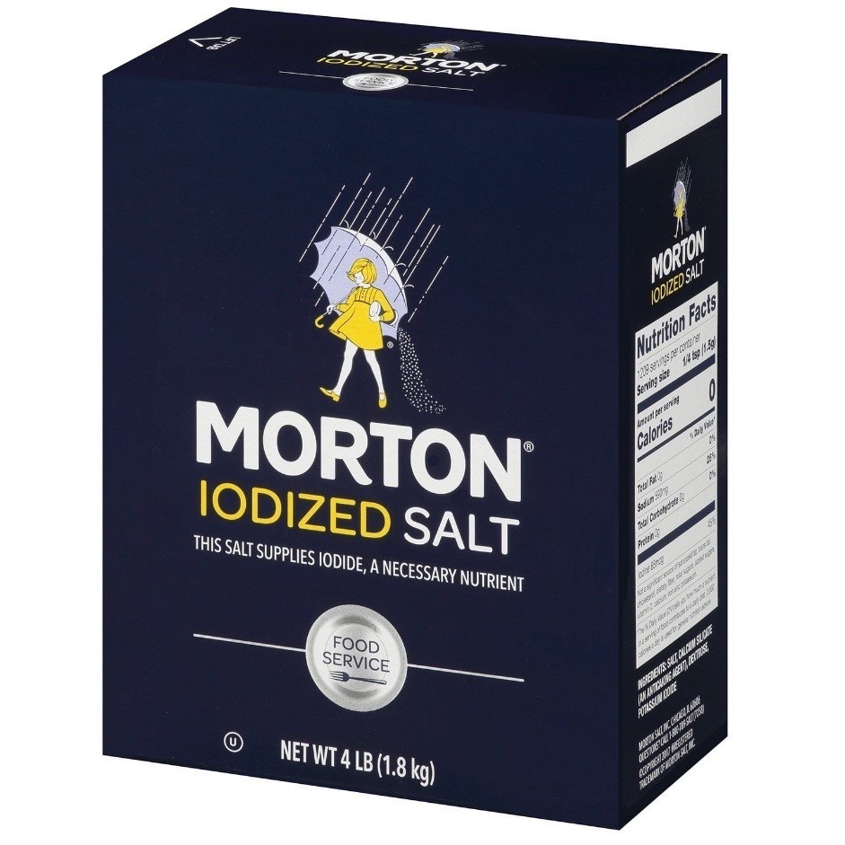 Morton Iodized Salt 64 Oz