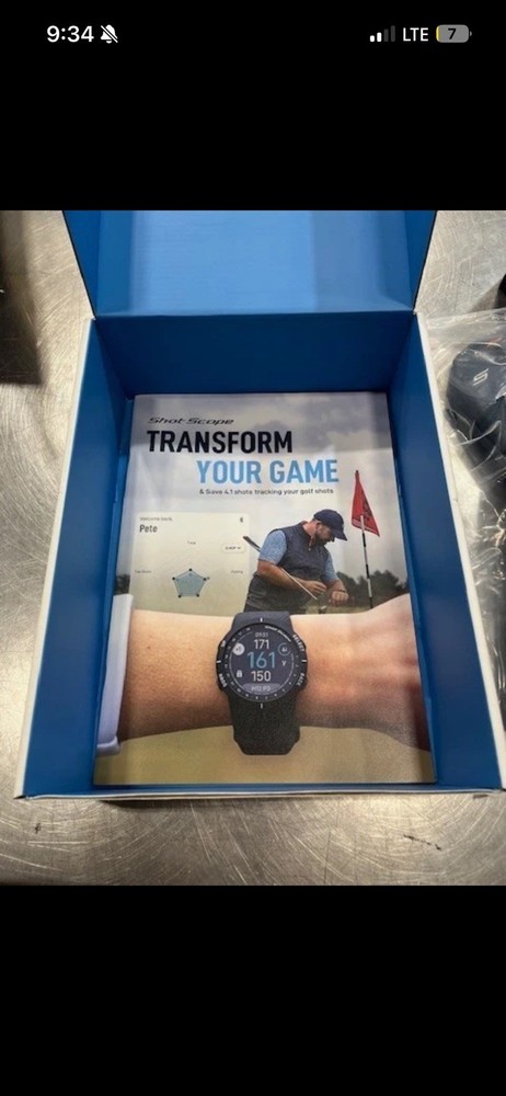 Shot Scope Ultimate Golf Pack Connex Shot Trackers DOES NOT INCLUDE RANGEFINDER!