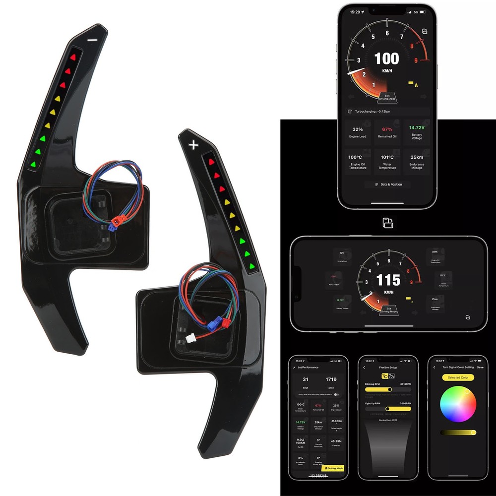 LED Paddle Shifter Extension For RS3 WQTP