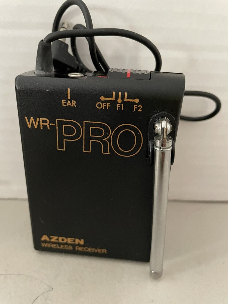 2 AZDEN Wireless Receivers WR-PRO/ WR-10.