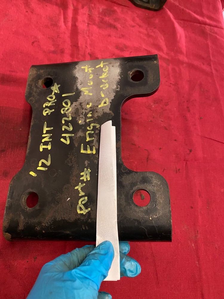 2012 INTERNATIONAL PROSTAR BRACKET,REAR ENGINE MOUNT SUPPORT, NAVISTAR