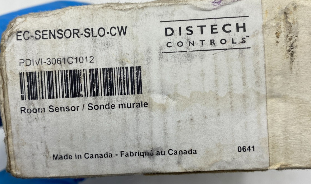 DISTECH CONTROL PDIVI-3061C1012 THERMOSTAT, ROOM SENSOR, EC-SENSOR-SLO-CW🔔