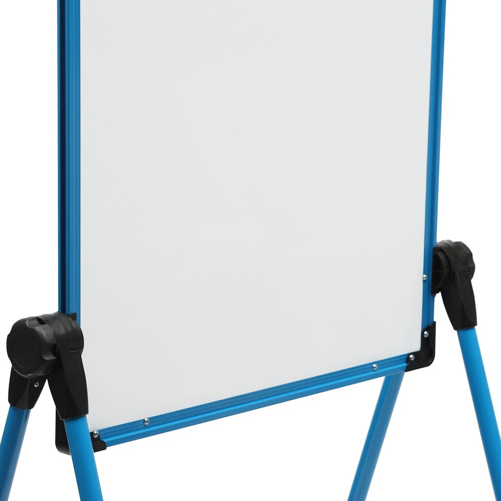 Foldable Whiteboard Double-sided Dry Erase Board Writing Board w/ 5* Marker Pens