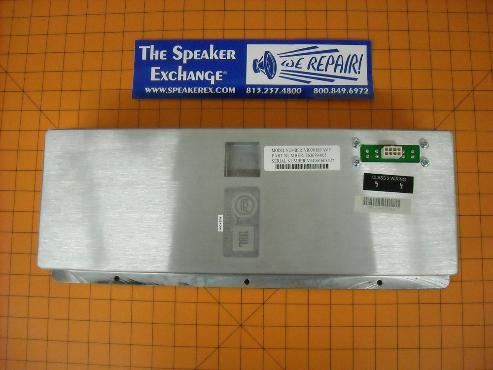 JBL VRX918SP Complete Amplifier Assembly 363679-005X