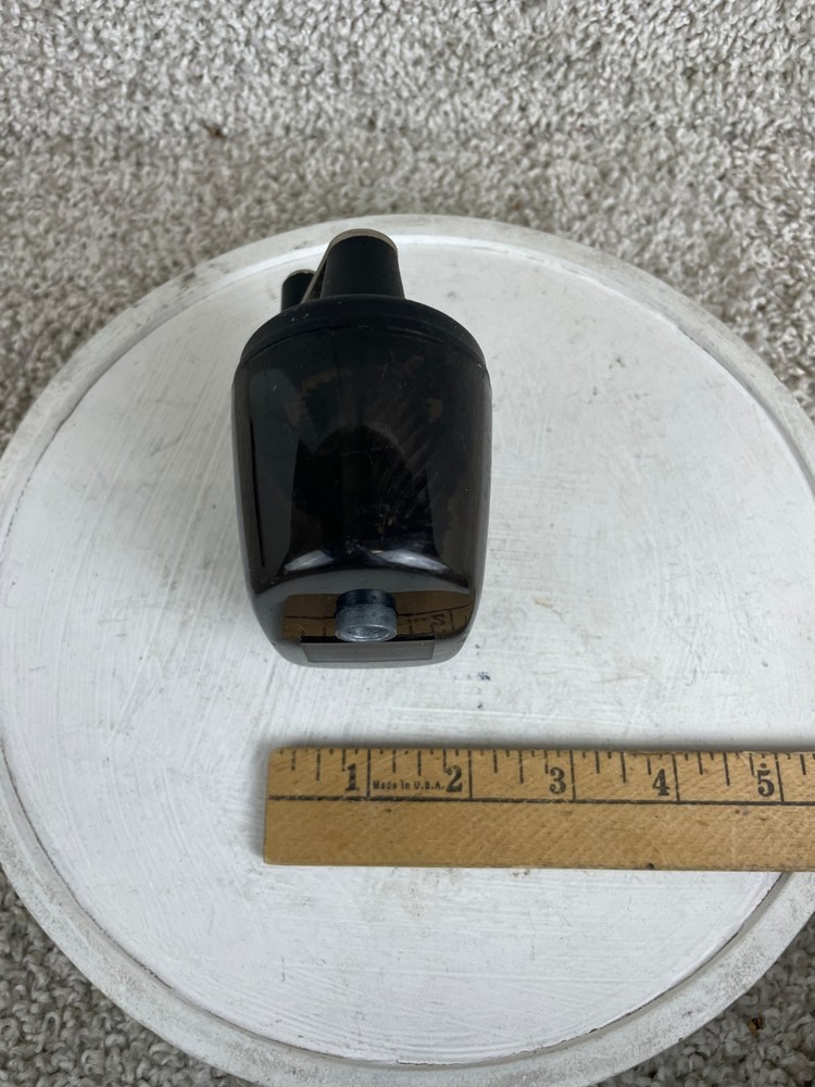 Manual Desk Mount One Hole Pencil Sharpener Black