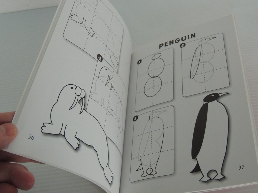 Draw Animals Softcover Book Richard Amari
