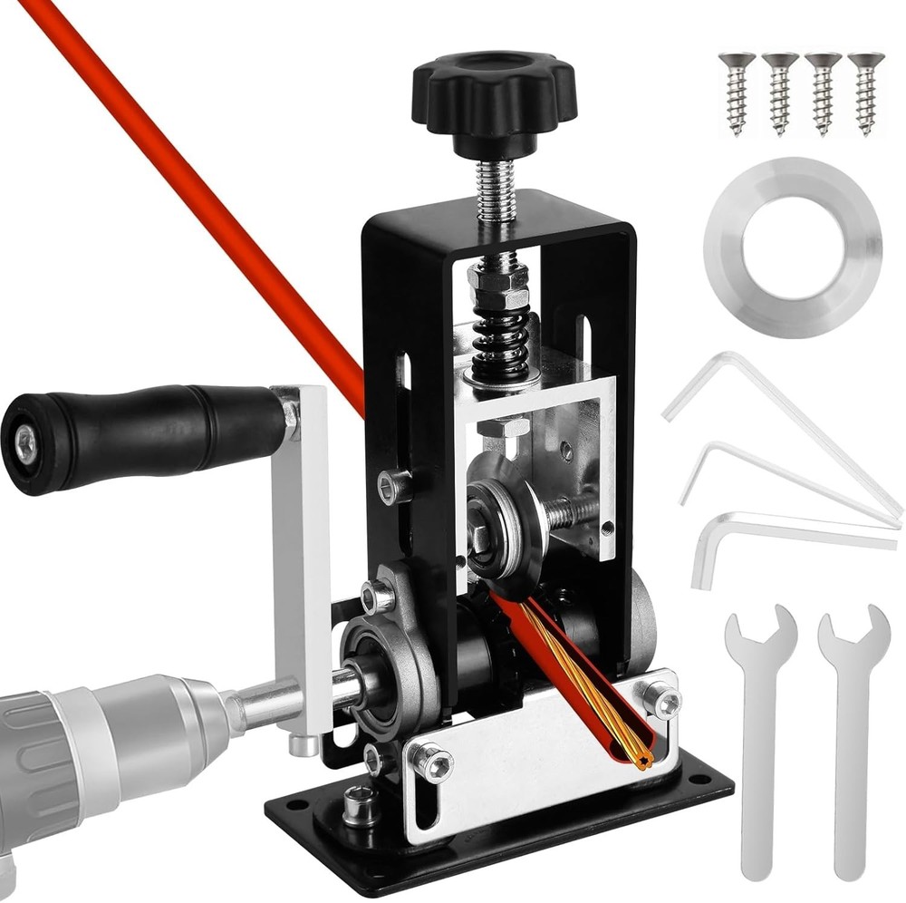 Manual Wire Stripper Machine Gauge Wire 0.04-1 inches, Cable Wire Stripping