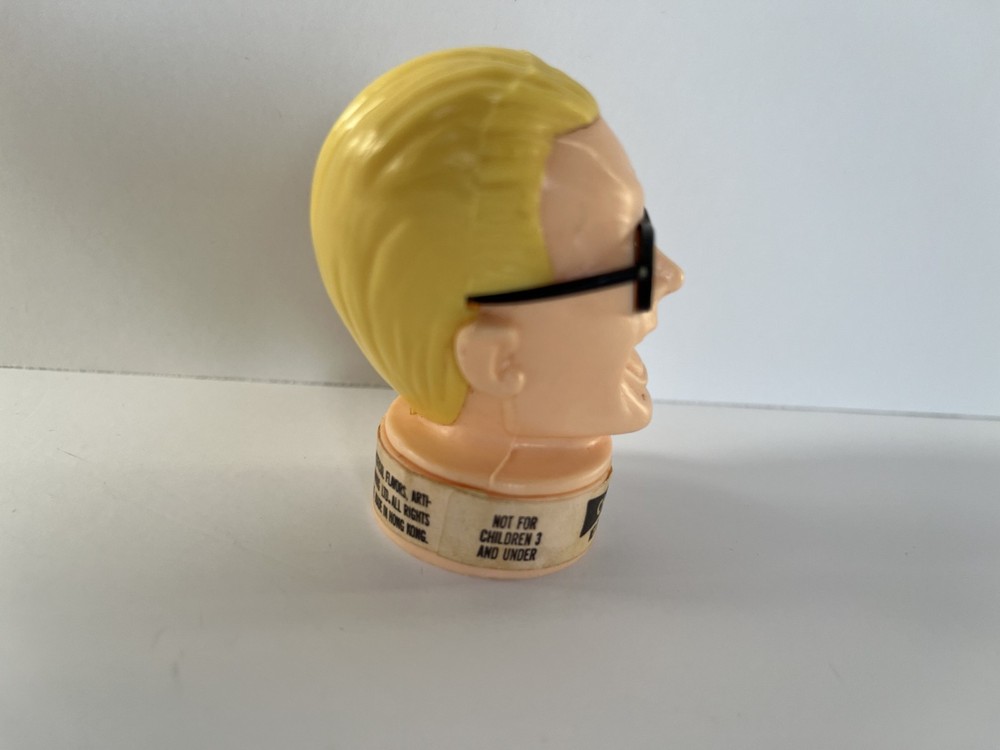 Rare Vintage 1987 Max Headroom Plastic Candy Dispenser (empty)