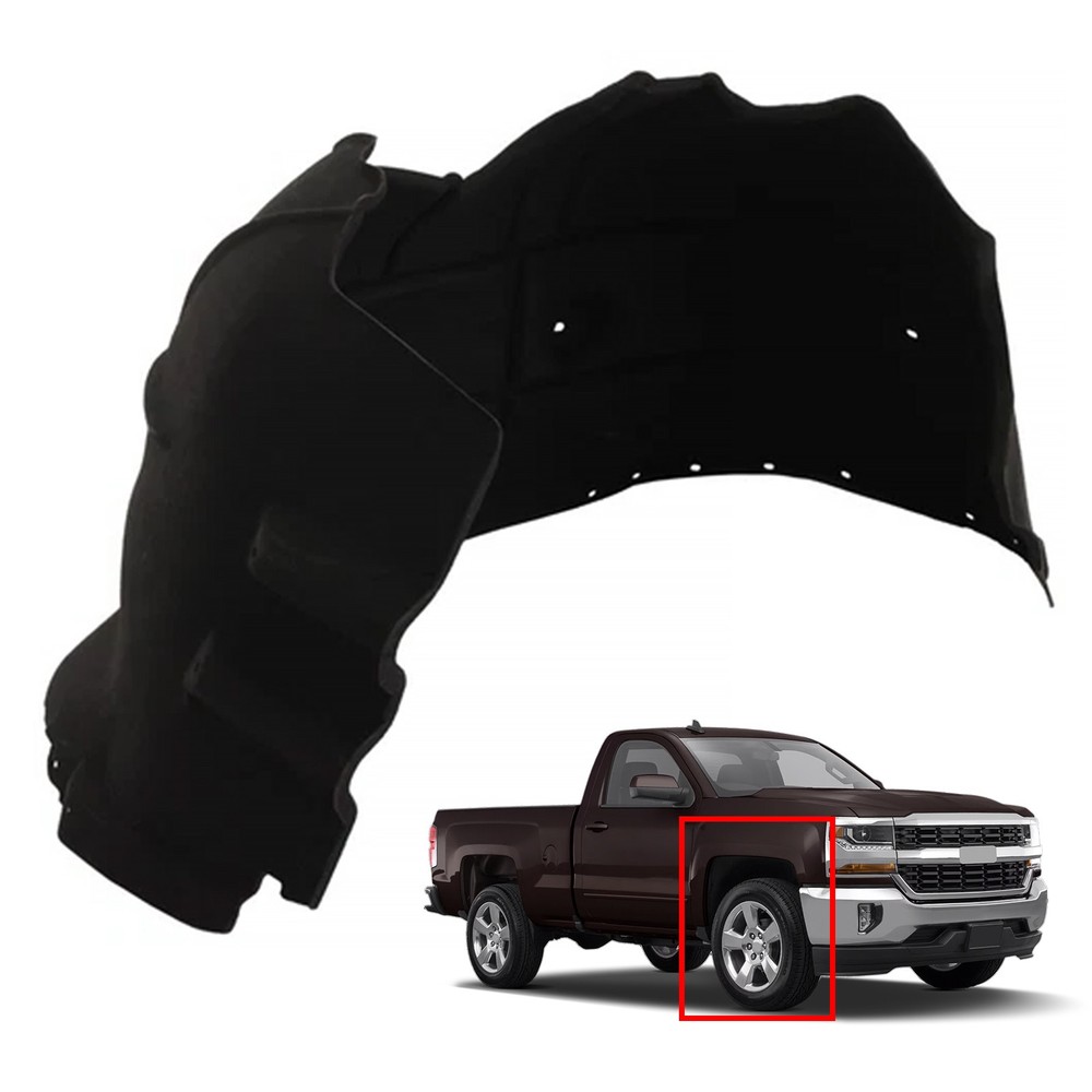 Fender Liner Panel For 2016-2018 Chevy Silverado 1500 Front Inner Passenger Side
