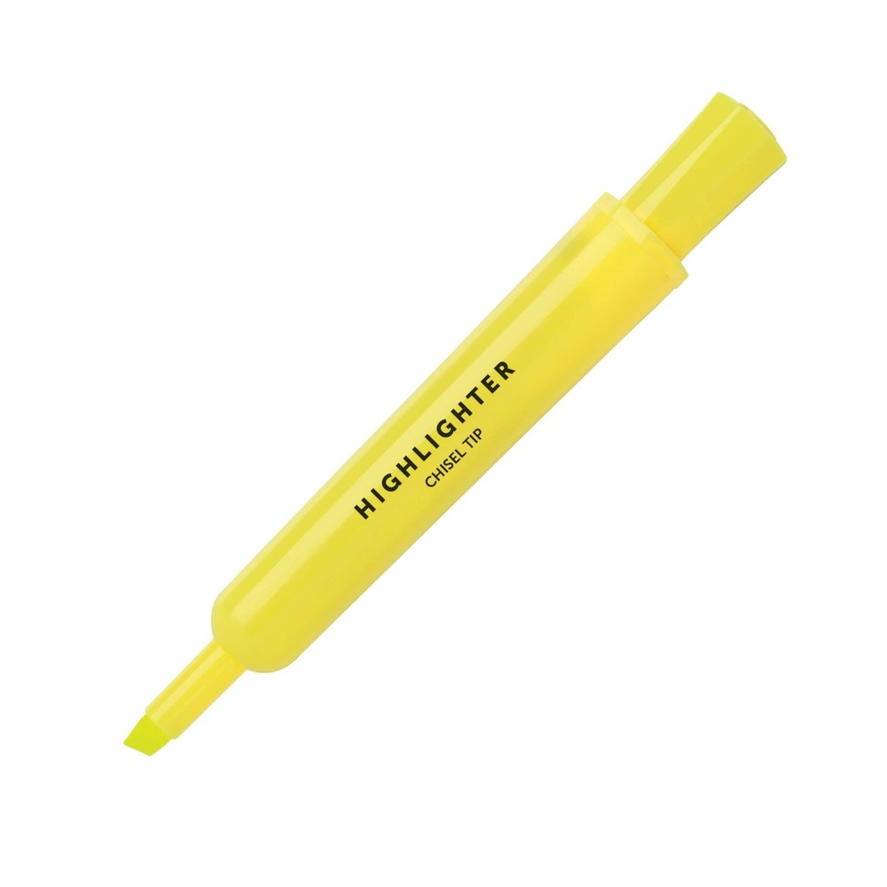 Office Depot Chisel-Tip Highlighter, Assorted 1 Count (Pack of 12),
