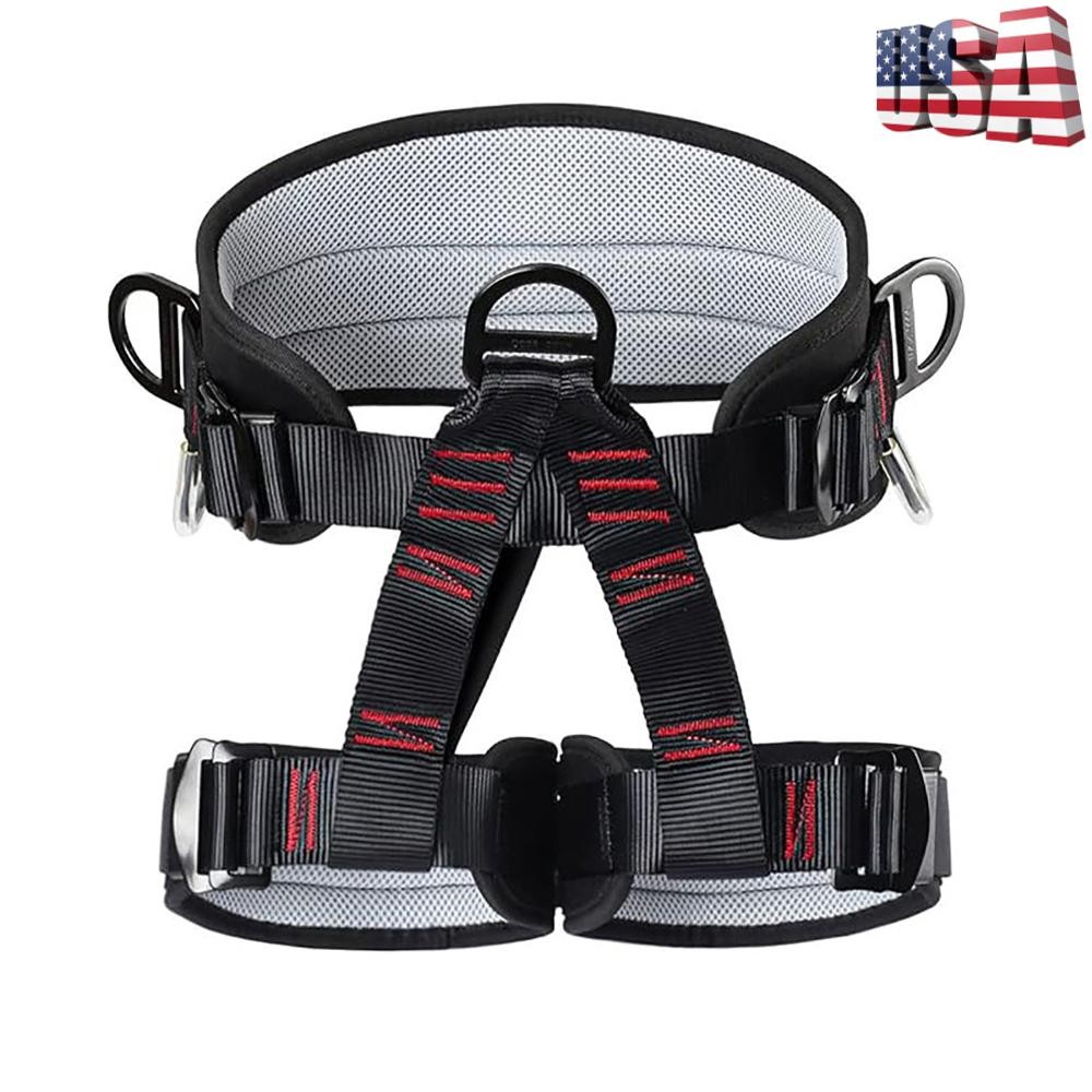 Adjustable Half Body Safety Belt for Rock Climbing Fire Rescuing Caving