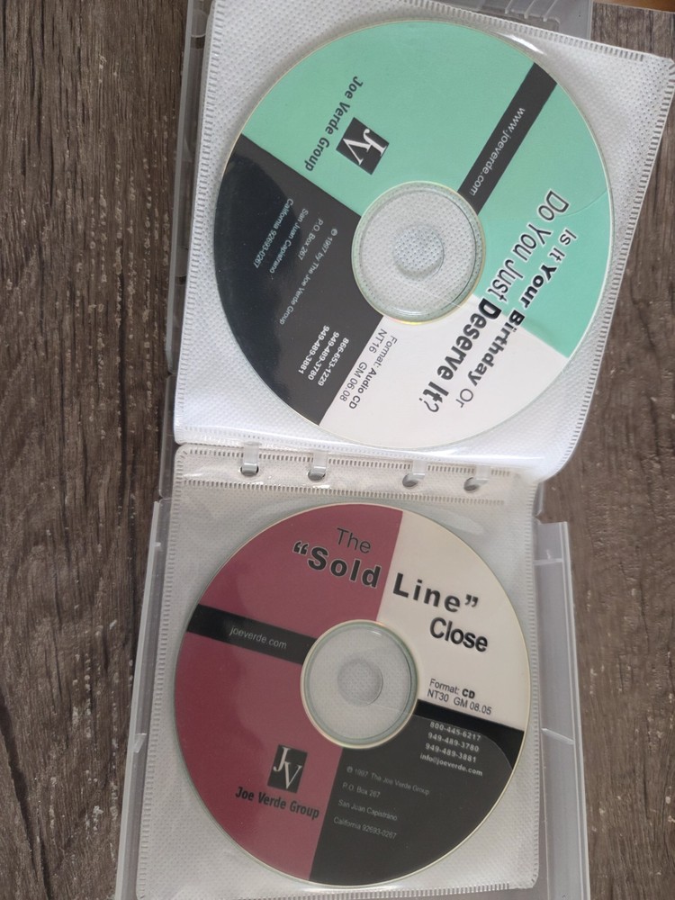 Automobile Sales Training CD's (Set Of 22)