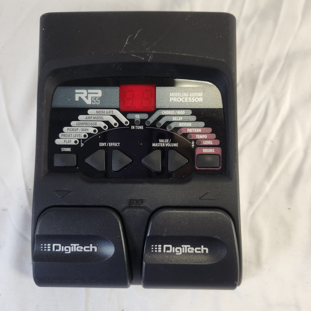 DigiTech RP55 Multi-Effects Guitar Effect Pedal Only No Power Adapter As Is