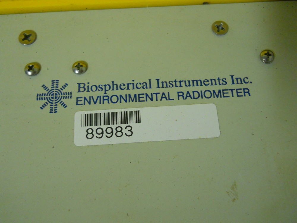 Biospherical Instruments Environmental Radiometer Model DAS 186 Ser.3322