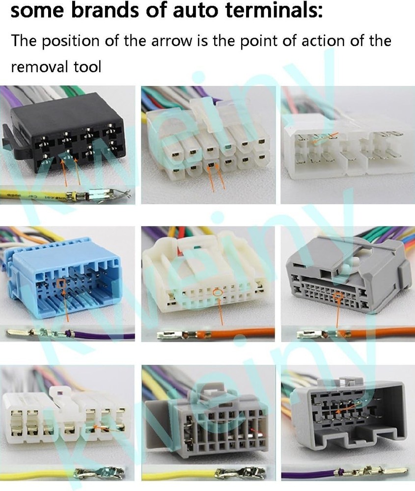 Universal Electrical Connector Release Tool Set – 11 Pieces, Durable Design