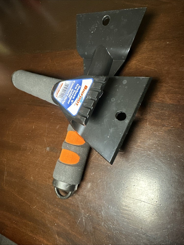 Deluxe 9” Ice Scraper With Comfort Grip