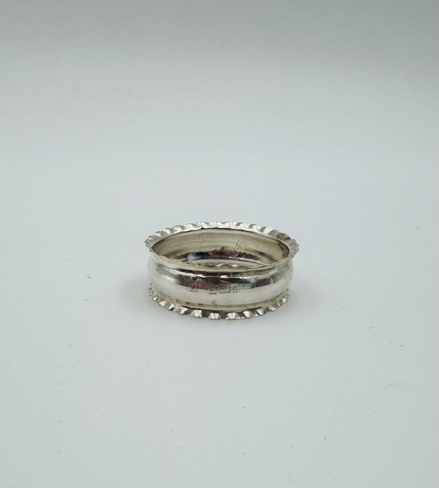 1917 Sterling Silver Napkin Ring, Birmingham
