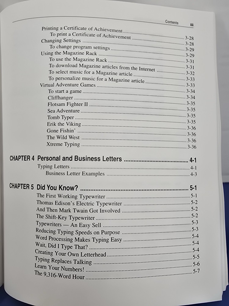 Typing Instructor Deluxe 11 Edition: Unopened/Sealed CD and User’s Guide