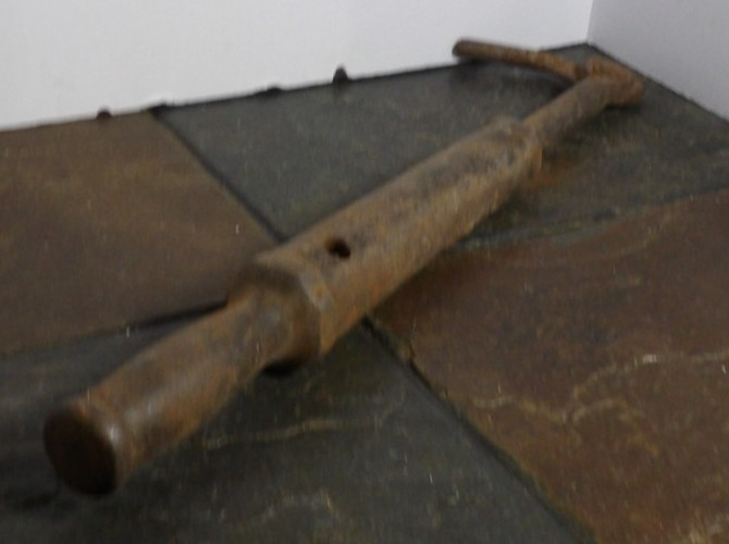 Vintage Sliding Hammer Nail Puller