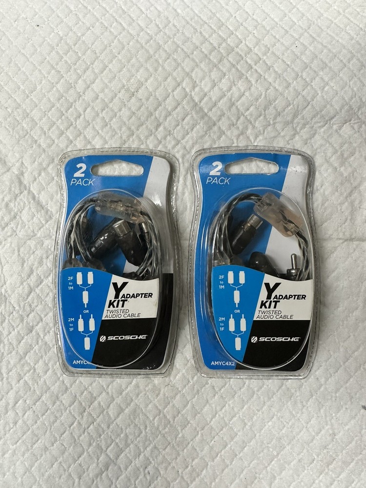 Scosche Y Adapter Kit 2 Pack NP1615
