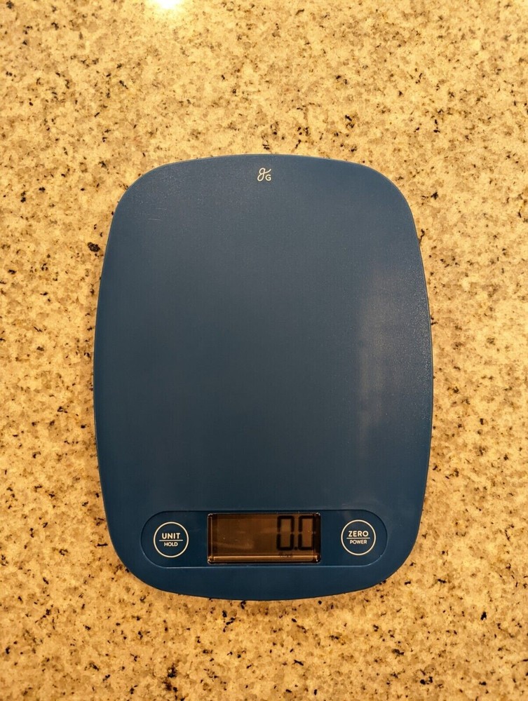 Greater Goods Digital Food Kitchen Scale (Blue),