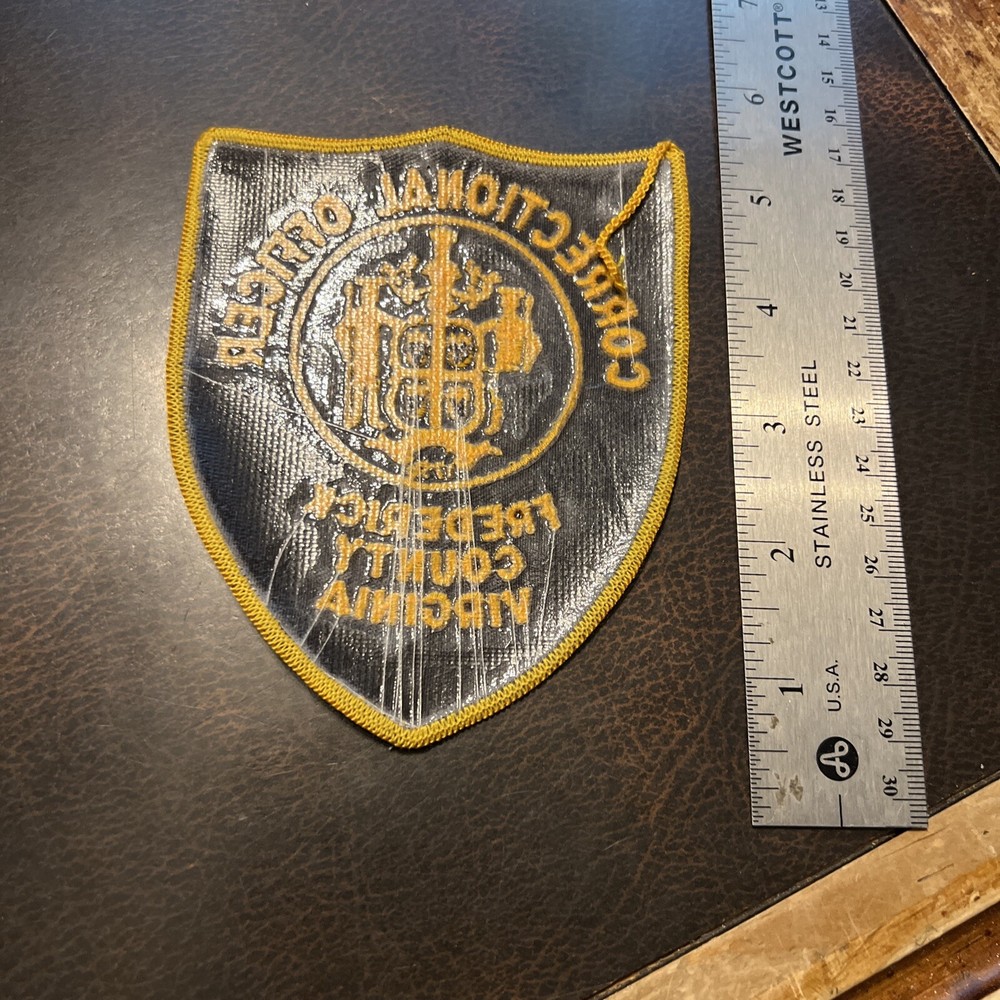 Vintage Obsolete Corrections Prison Patch Frederick County Virginia