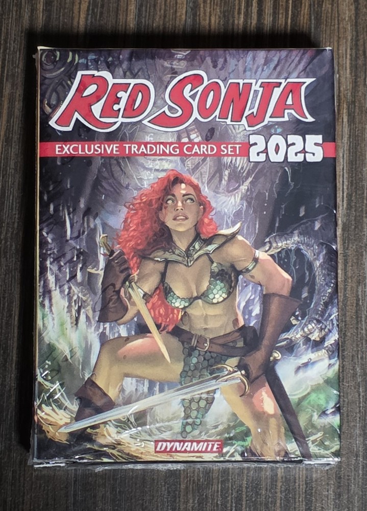Red Sonja 2025 Dynamite Exclusive Trading Card Set