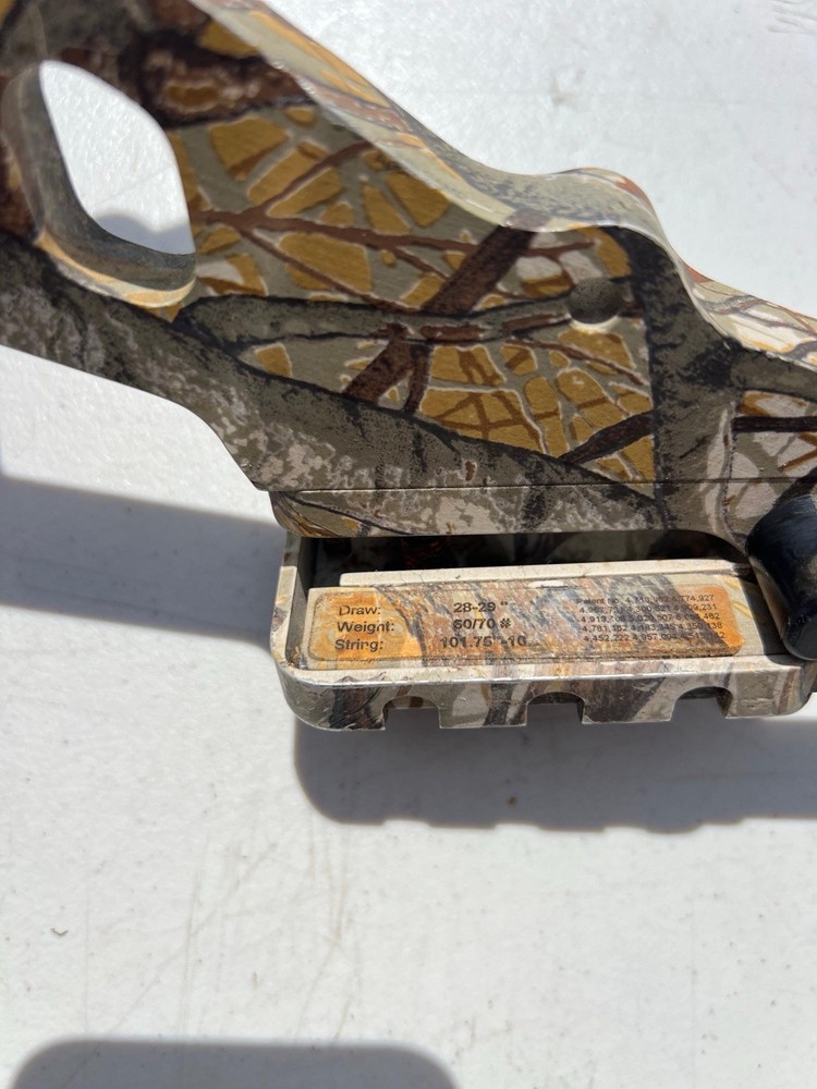 vintage compound bow “browing”