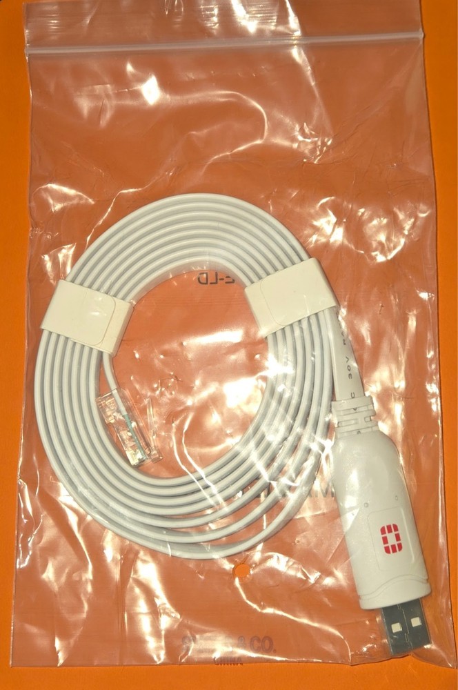 Fortinet Console cable - RJ-45 USB Mgmt (NEW SEALED)