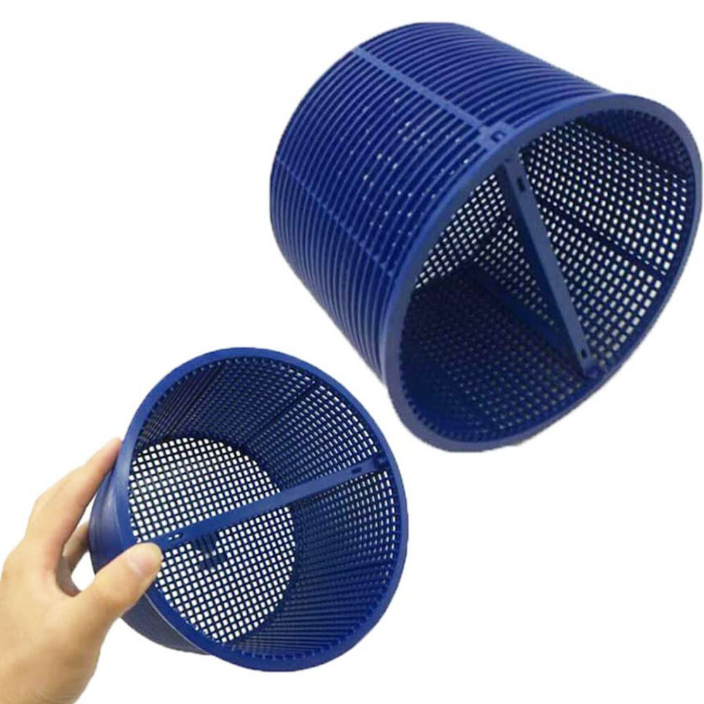 Pool Skimmer Basket B-152 Filter Basket with Handle Replacement Strainer Basket